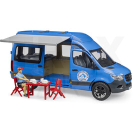 Bruder MB Sprinter Camper mit Fahrer
